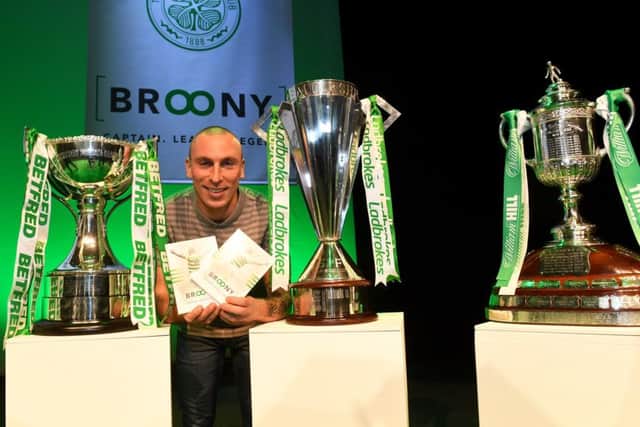 Scott Brown, pictured at the Evening with Broony event at the Armadillo in Glasgow, is refusing to rule out a return to Scotland duty. Picture: Paul Devlin/SNS
