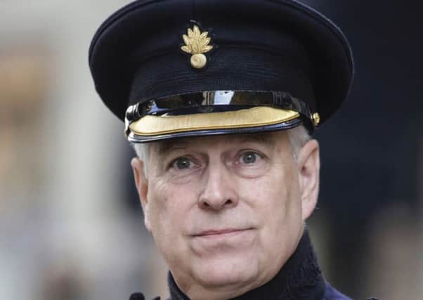 Prince Andrew, the Duke of York, has said he is stepping back from public duties with the Queen's permission (Picture: Olivier Matthys/AP)