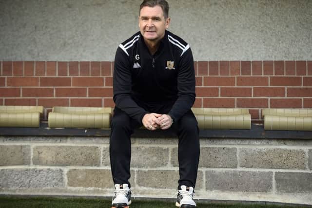 Peter Grant's Alloa Athletic side take on Elgin City in the third round of the Scottish Cup this weekend. Picture: Lisa Ferguson