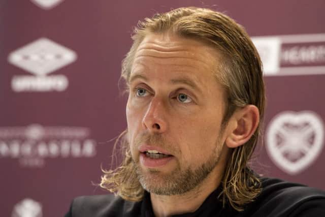 Austin MacPhee, eager to be appointed as Hearts manager, wants to show the board that he is his own man. Picture: SNS.