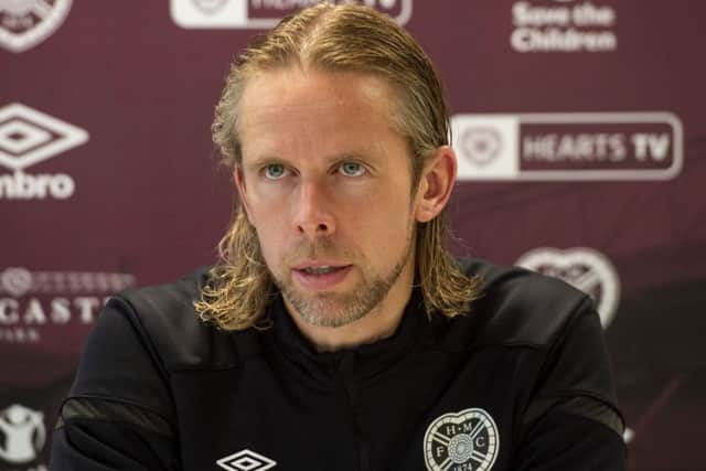 Hearts interim manager Austin MacPhee was angered by pundit Allan Preston's comments. Picture: Ross MacDonald/SNS