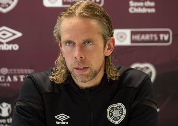 Hearts interim manager Austin MacPhee was angered by pundit Allan Preston's comments. Picture: Ross MacDonald/SNS