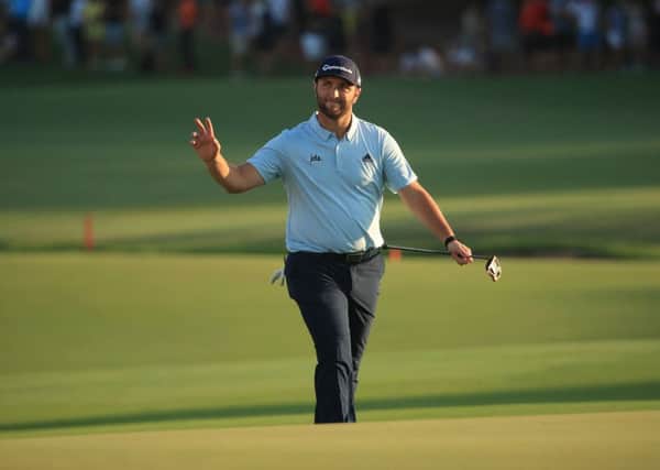 If Jon Rahm is victorious in the season-ending tournament in Dubai, it would also see him finish the season as European No 1. 
Photograph: Andrew Redington/Getty Images