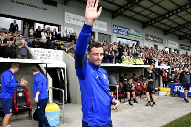 Jack Ross returns to St Mirren as Sunderland manager.
