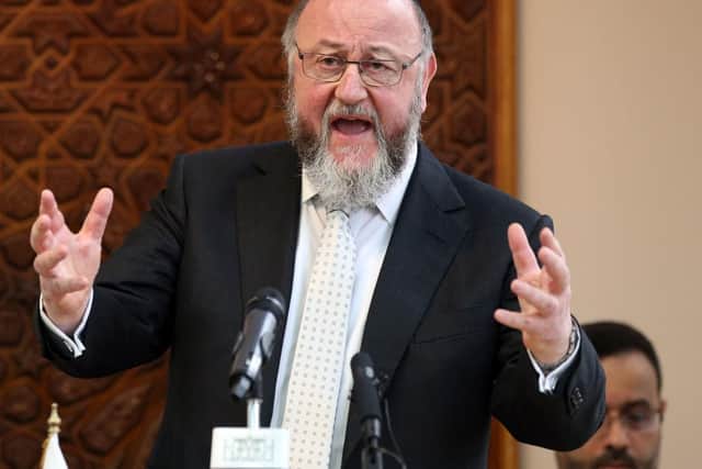 Rabbi Ephraim Mirvis. Picture: JPI