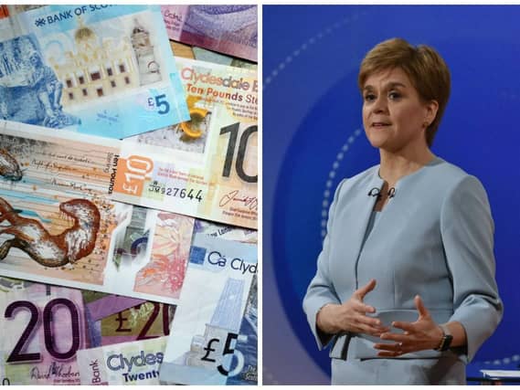 The First Minister claimed Scotland could rejoin the EU relatively quickly, despite the SNPs Growth Commission report stating it could take between five and ten years to set up a new currency and stop using the pound.