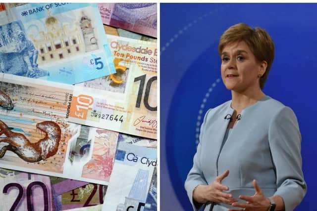The First Minister claimed Scotland could rejoin the EU relatively quickly, despite the SNPs Growth Commission report stating it could take between five and ten years to set up a new currency and stop using the pound.