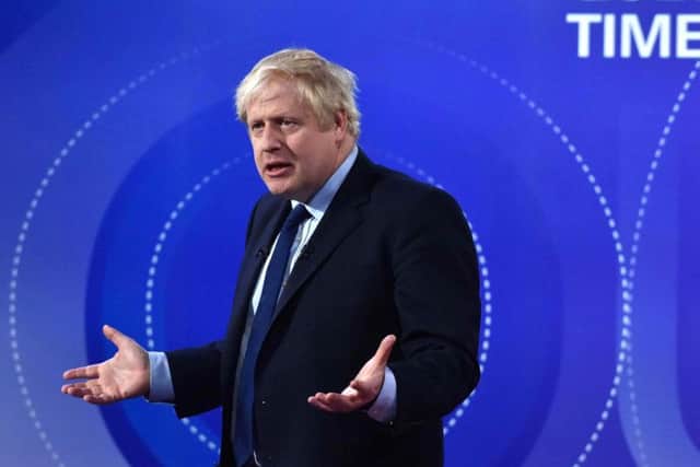 Audience laughter at Boris Johnson became a serious issue for the BBC (Picture: Jeff Overs/BBC Picture Publicity via Getty Images)