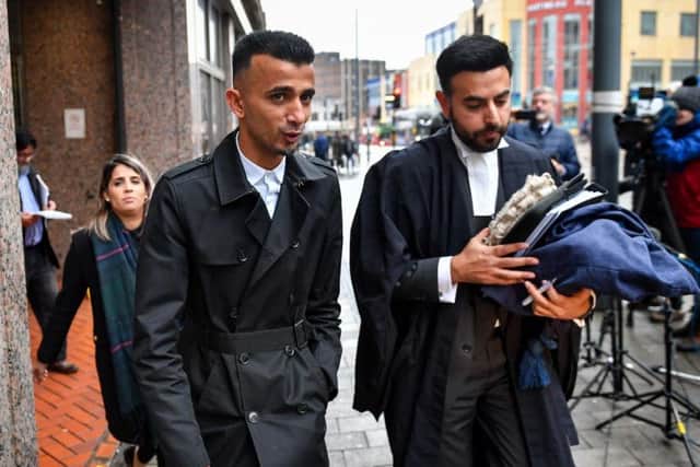 Immediately after the ruling, protester Shakeel Afsar branded the court "one-sided", pointing out that the judge, the council's barrister and key witnesses had been "white", compared with the "diverse" protest supporters. Picture: Jacob King / PA Wire