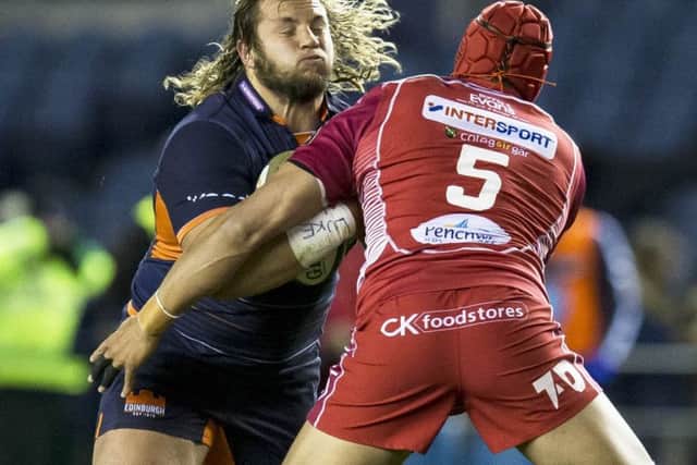 Edinburgh's Pierre Schoeman has made no secret of his desire to see out the five-year residency requirement that would enable him to play for Scotland. Picture: Bruce White/SNS