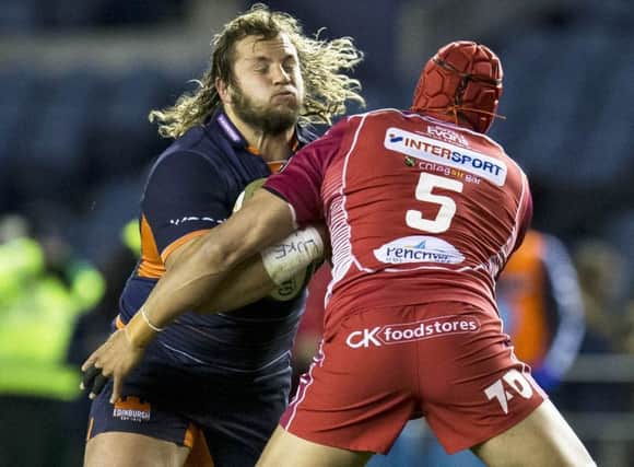 Edinburgh's Pierre Schoeman has made no secret of his desire to see out the five-year residency requirement that would enable him to play for Scotland. Picture: Bruce White/SNS