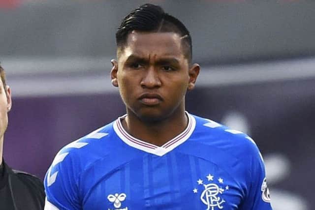 Rangers' Alfredo Morelos will not be sold in January according to chairman Dave King. Picture: Alan Harvey/SNS
