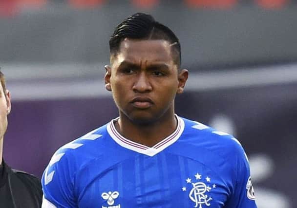 Rangers' Alfredo Morelos will not be sold in January according to chairman Dave King. Picture: Alan Harvey/SNS