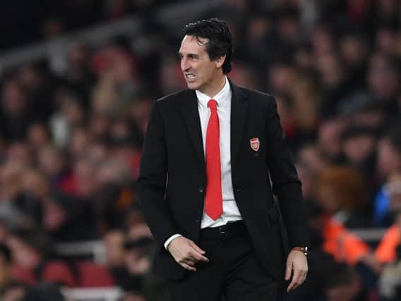 Reinforcements: Unai Emery is under pressure at Arsenal to turn things around