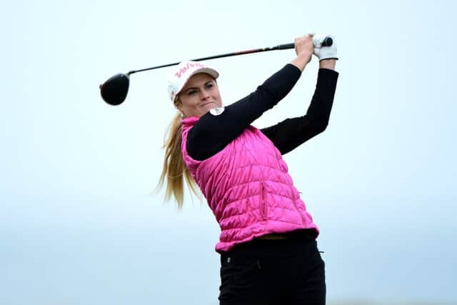 Carly Booth, who won the Czech Open in August, has welcomed the LET's link up with the LPGA. Picture: Mark Runnacles/Getty Images