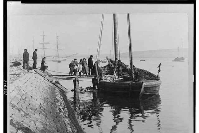 Lerwick in the early 1900s. A new book argues that it was Teit's strong Shetlander identity that forged his respect and understanding of the plight of the Native Americans who were fighting colonial oppression. PIC: Creative Commons.