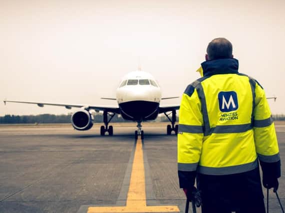 The Menzies Aviation business operates at 219 airports in 37 countries. Picture: John Menzies