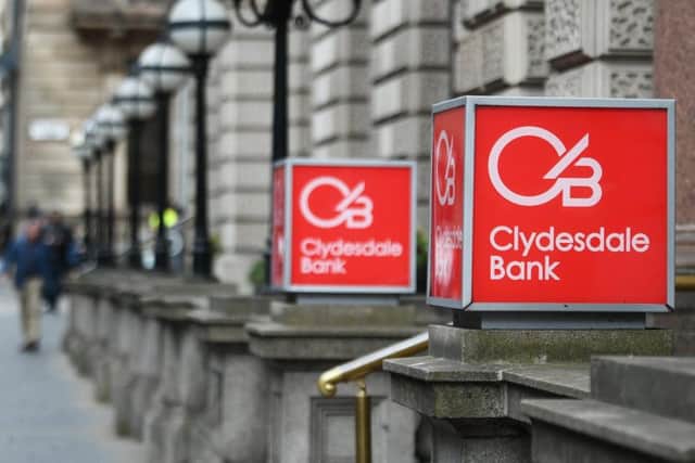 The Clydesdale Bank owner was pushed deeper into the red by PPI charges. Picture: John Devlin