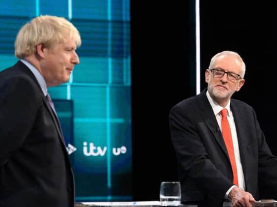 Prime Minister Boris Johnson and Labour leader Jeremy Corbyn