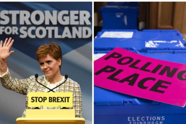 The SNP are predicted to win eight more seats by pollsters YouGov. Pictures: PA