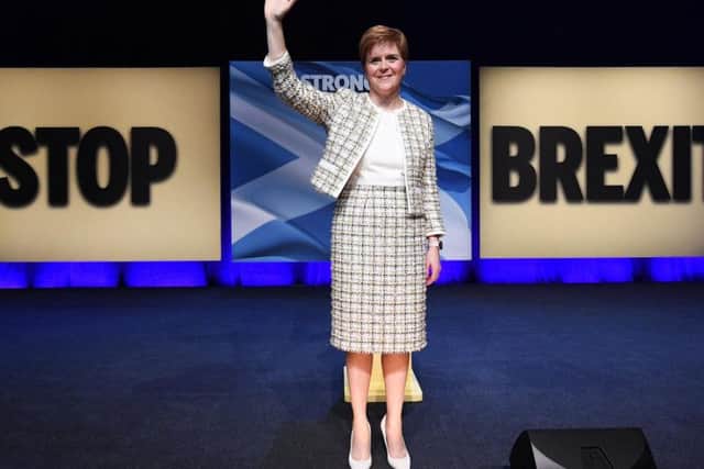 Nicola Sturgeon's party is set to make gains at next month's general election, according to new polling. Picture: John Devlin