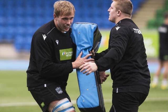 Jonny Gray is expected to start for Glasgow Warriors against Leinster. Picture: Paul Devlin/SNS
