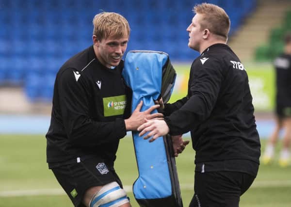 Jonny Gray is expected to start for Glasgow Warriors against Leinster. Picture: Paul Devlin/SNS
