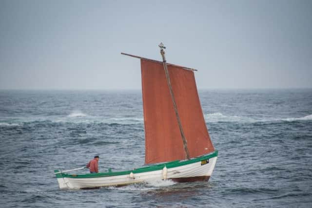 The Bee will be sold at auction to raise funds for the Berwickshire Maritime Trust, who have used the boat to teach traditional sailing skills to young people. PIC: Sotheby's.