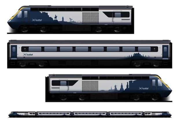 The refurbished version of the trains. Picture: ScotRail