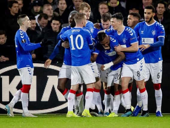 Rangers are on the brink of qualification to the last 32 of the Europa League.