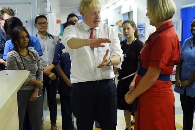Boris Johnson was challenged on nursing numbers by LBC host Nick Ferrari and caller Janet from Sunderland, a nurse close to retirement.