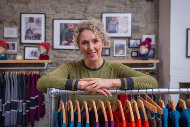 Founder Alex Feechan has worked on knitwear for fashion houses including Chanel, Calvin Klein and Escada. Picture: Phil Wilkinson