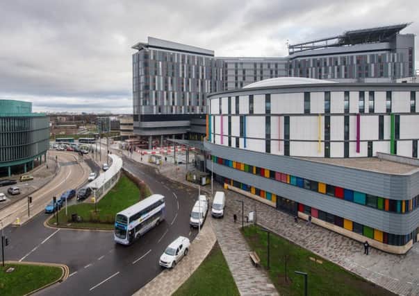 Concern has been growing over infections at Queen Elizabeth University Hospital. Picture: John Devlin