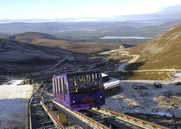 It is estimated that the funicular at Cairngorm Mountain ski area could cost as much as £10 million to repair PIC: Ian Rutherford