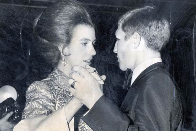 Ken Buchanan dances with
Princess Anne after he pair had been voted Sportsman and Sportswoman of the Year by members of the Sports Writers' Association in 1971. Picture: Monty Fesco/Daily Mail/Shutterstock