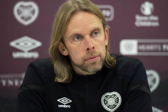 Hearts interim manager Austin MacPhee. Picture: Craig Foy / SNS