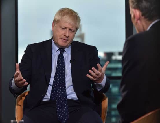 Boris Johnson was due to appear on Andrew Marr's show. Picture: Jeff Overs/BBC/Getty