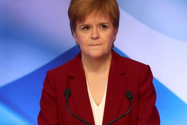 First Minister Nicola Sturgeon said she would never use nuclear weapons and has called for the "immoral" Trident nuclear system - based on the Clyde - to be scrapped.