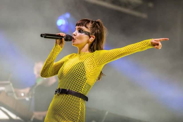 Scotland's globe-trotting supergroup, Chvrches stole the show in 2019. Picture: Belladrum Tartan Heart Festival
