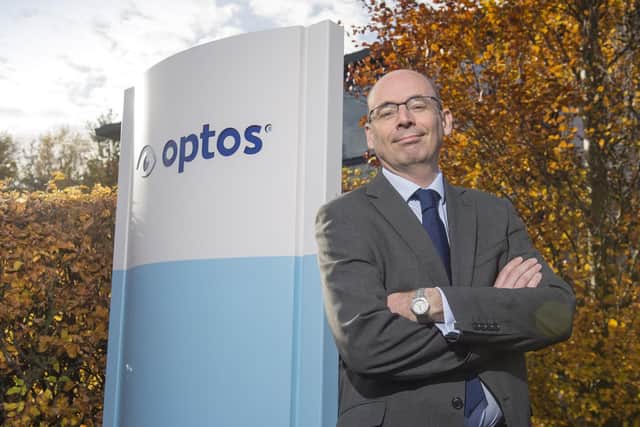 Kennedy is determined to keep Optos in the vanguard of retinal imaging technology. Picture: Neil Hanna.