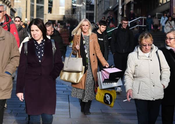 Black Friday shoppers in Glasgow city centre by John Devlin