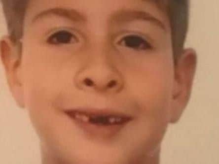 Angelo Jurado-Marmolejo was allegedly abducted from a football club in Bristol by his father, Rafael Jurado-Cabello, on the morning of March 2. Picture: Avon and Somerset Police