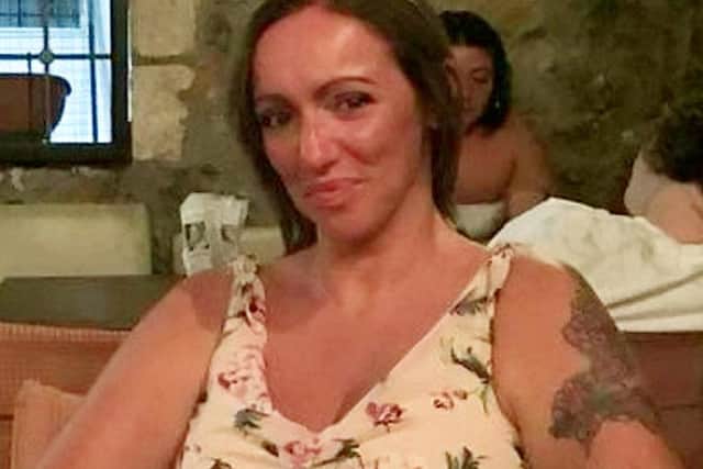 Laura Jean, 40, developed symptoms including vomiting, diarrhoea, stomach cramps and a stiff neck and muscles two days after the reception on August 9.