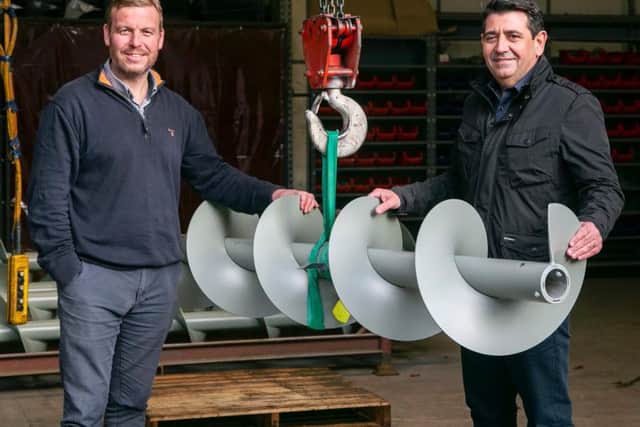 Kris Hunter, general manager, Spiral Services and Neil Thomson, CEO, Spiral Services. Picture: Contributed