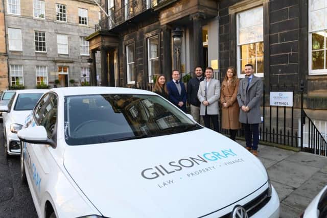 Eight staff are taking residency at Gilson Grays newly opened office suite at No 6 Rutland Square. Picture: contributed.