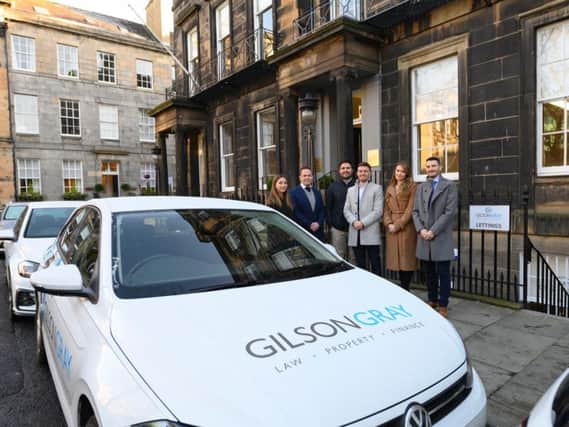 Eight staff are taking residency at Gilson Grays newly opened office suite at No 6 Rutland Square. Picture: contributed.