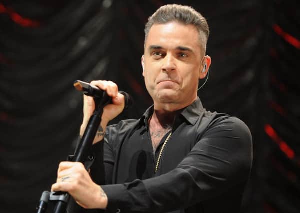Robbie Williams PIC: Shirlaine Forrest/Getty Images
