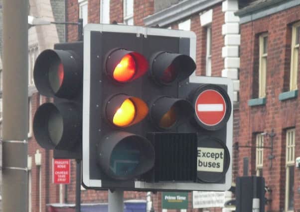 Glagsow officials are known for fining those who go through red lights