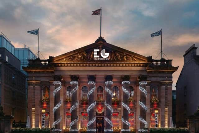The advert is to be projected onto The Dome at 6pm. Picture: contributed.