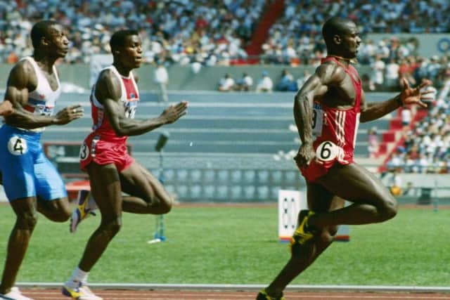 Ben Johnson stunned a world-class field of sprinters, including Carl Lewis and Linford Christie, with a performance at the 1986 Seoul Olympics that raised eyebrows even before his positive drugs test